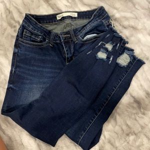 Size 26 BKE ankle skinny jeans